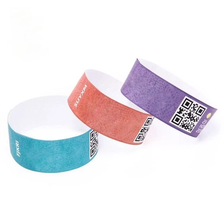 Custom Qr Code RFID Wristband high quality